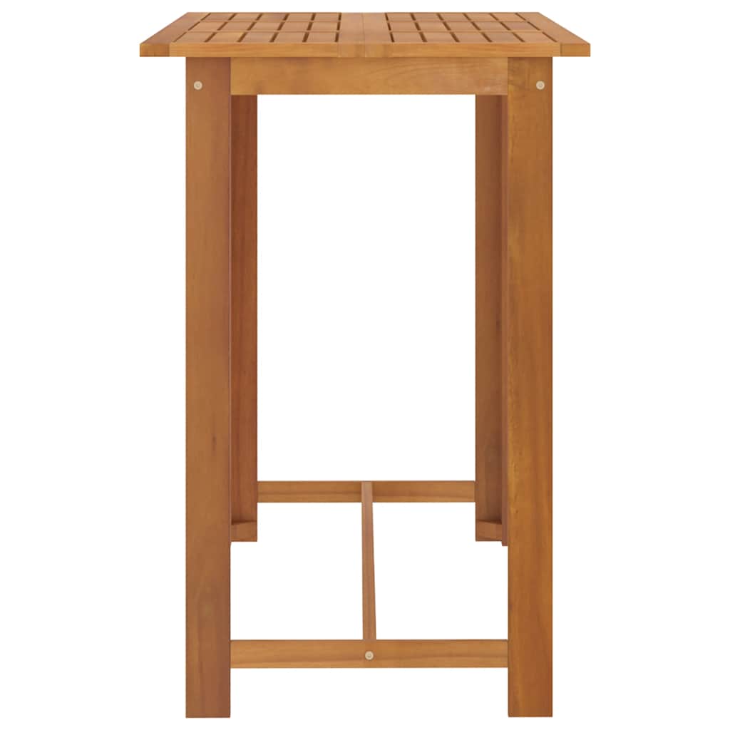 vidaXL 9 Piece Garden Bar Set Brown 5