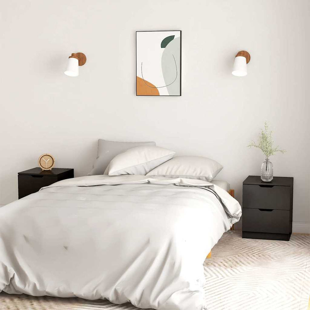 vidaXL Bedside Cabinet 40x40x50 cm Engineered Wood