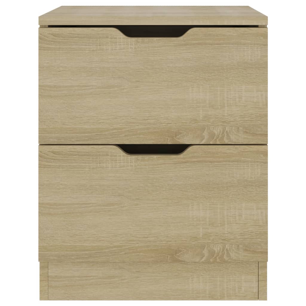 vidaXL Bedside Cabinet Sonoma Oak 40x40x50 cm Engineered Wood