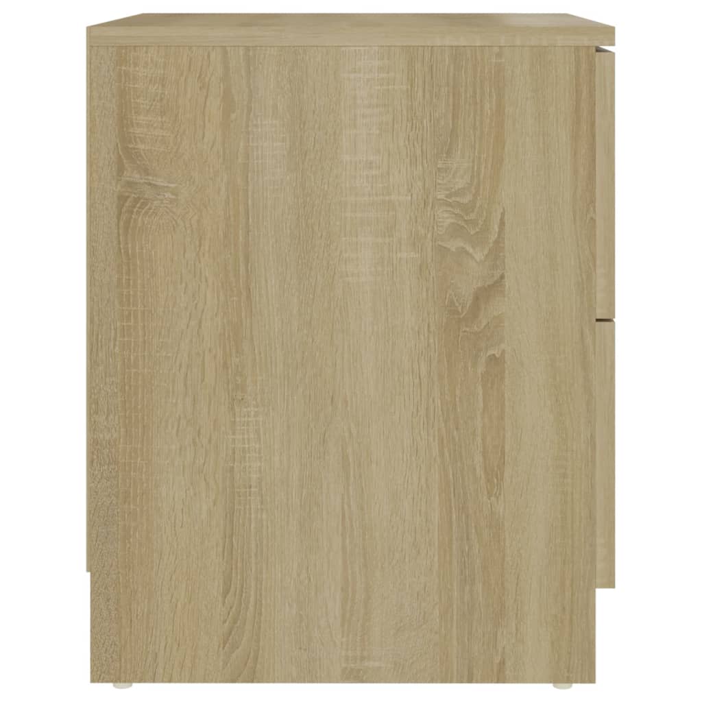 vidaXL Bedside Cabinet Sonoma Oak 40x40x50 cm Engineered Wood