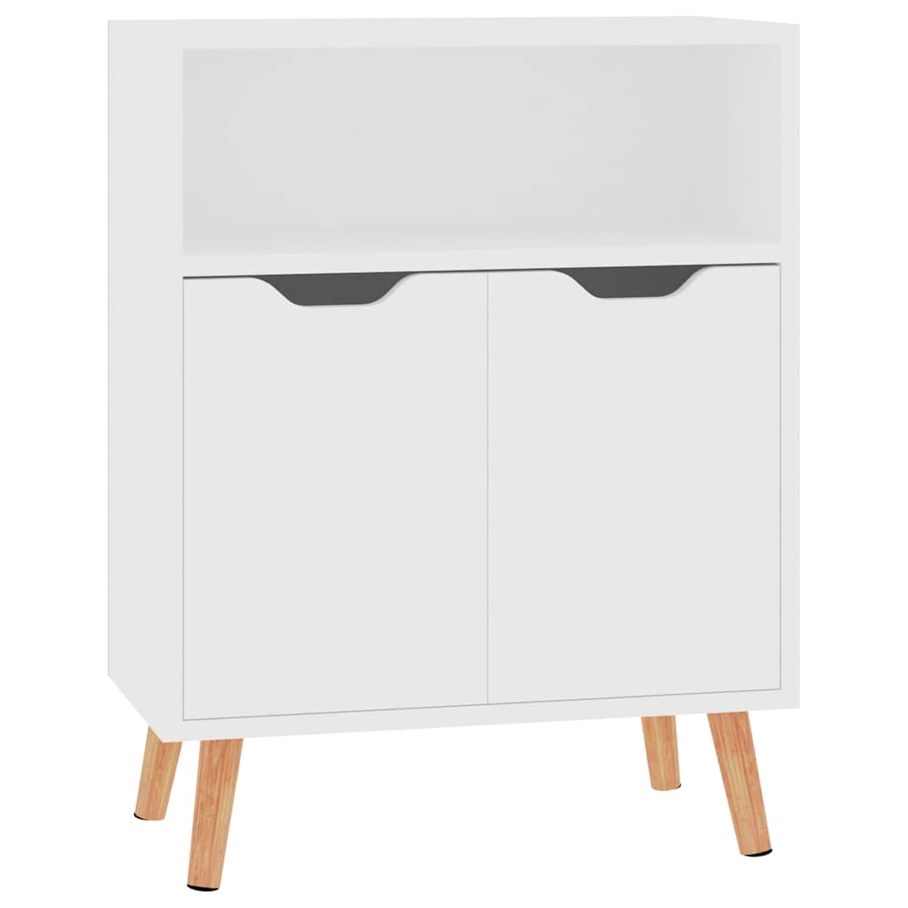 Sideboard 60x30x72 cm Engineered Wood White