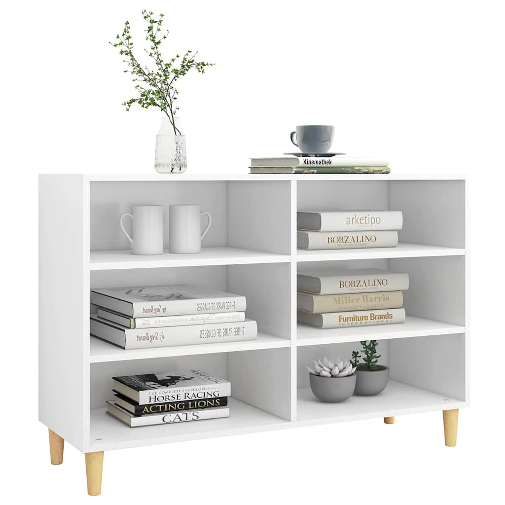Sideboard 103,5x35x70 cm Engineered Wood White