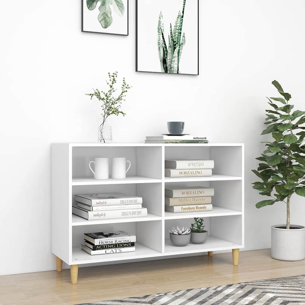 Sideboard 103,5x35x70 cm Engineered Wood White