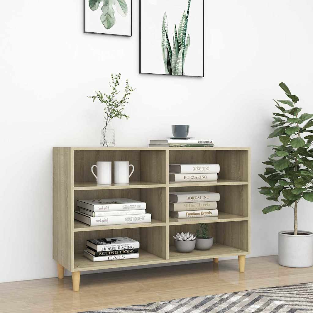 Sideboard 103,5x35x70 cm Engineered Wood Sonoma oak