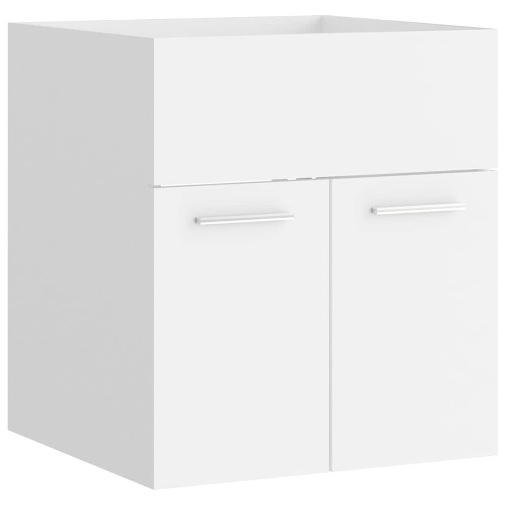Bathroom Furniture Set Engineered Wood 41 x 38.5 x 46 cm White