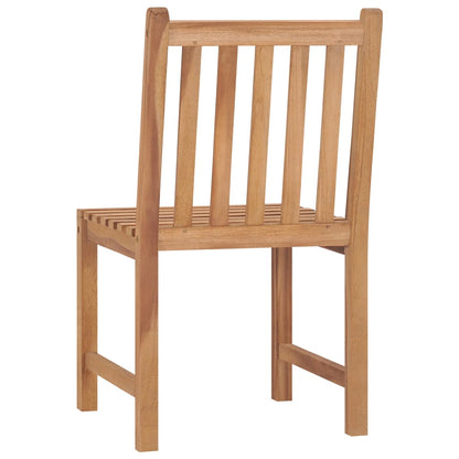 vidaXL Garden Chairs 6 pcs Solid Teak Wood 5