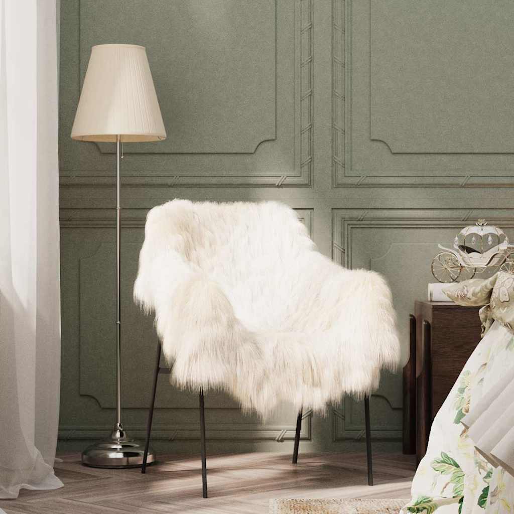 Icelandic Sheepskin Chair Cover 70x110 cm Cream