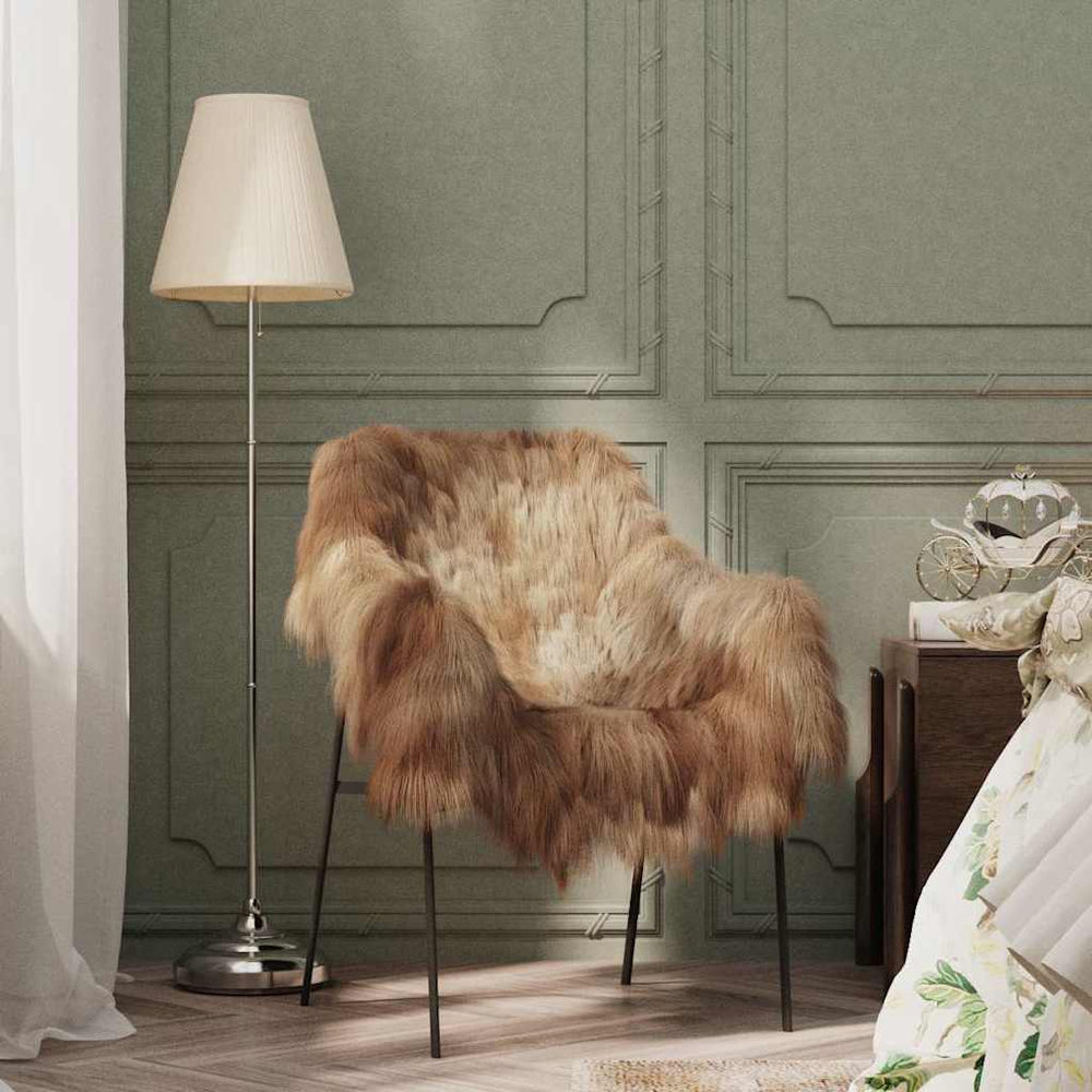 vidaXL Icelandic Sheepskin Chair Cover 70x110 cm