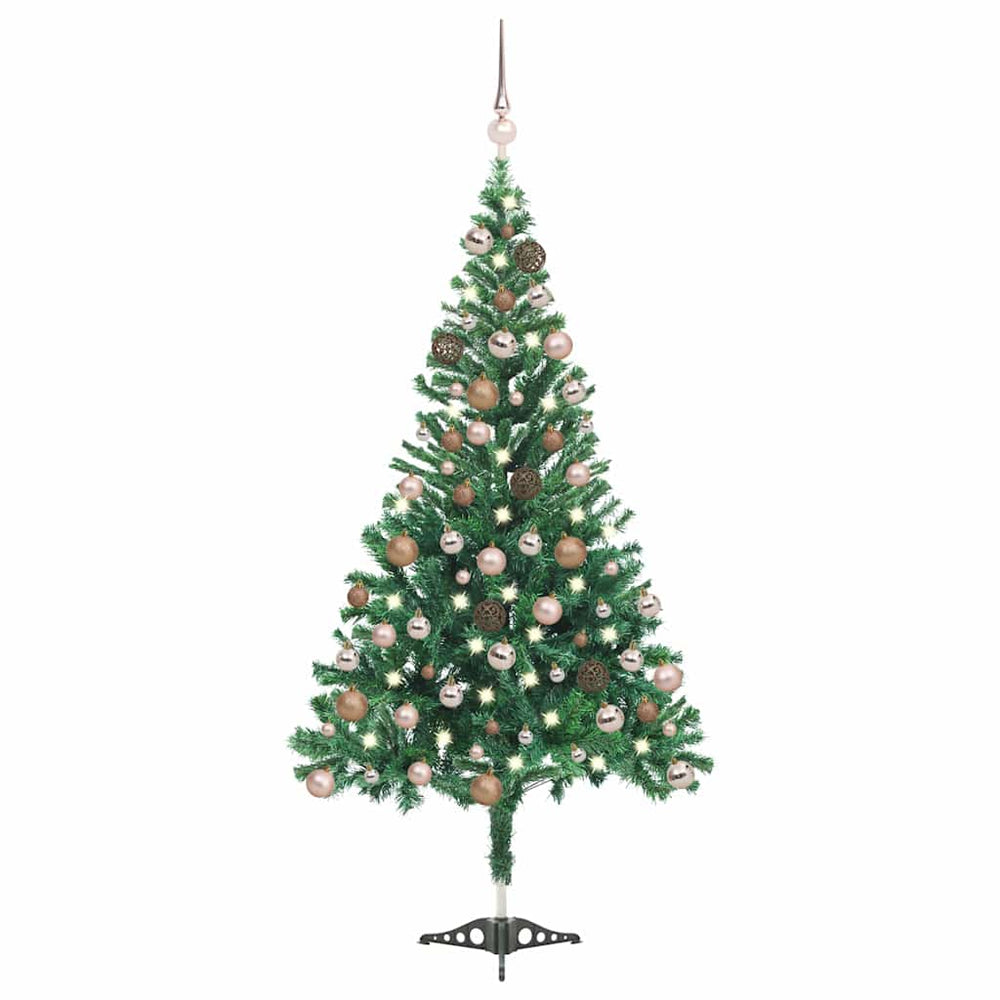 vidaXL Christmas Tree PVC 180 cm Green