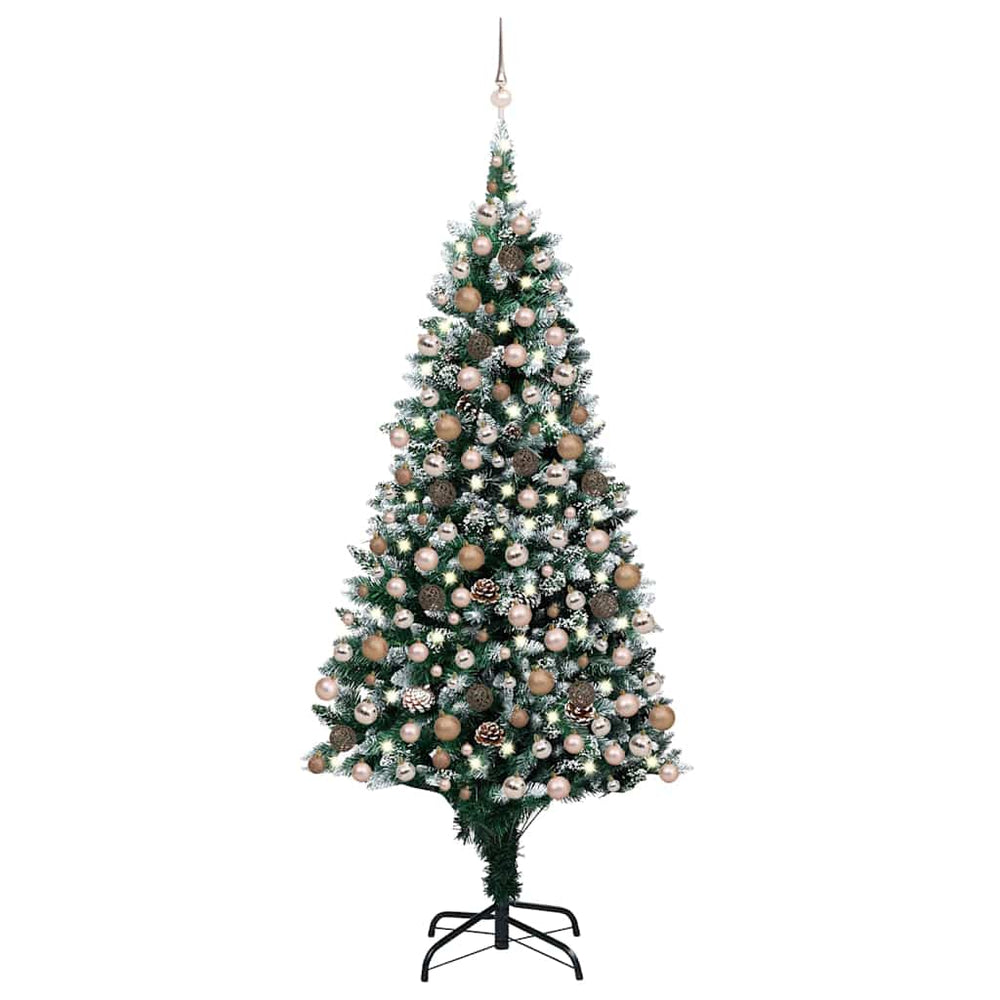 vidaXL Artificial Christmas Tree Green 210 cm