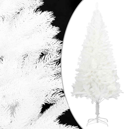 Artificial Pre-lit Christmas Tree with Ball Set 65 cm White 240 cm 100 cm