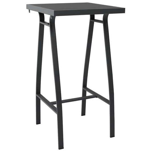 3 Piece Garden Bar Black