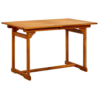 vidaXL 5 Piece Garden Dining Set Solid Wood Acacia 120-170 cm 6