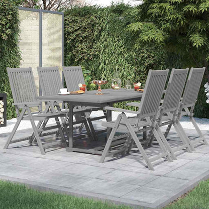 vidaXL 7 Piece Garden Dining Set Solid Wood Acacia 1