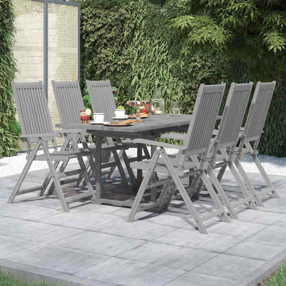 vidaXL 7 Piece Garden Dining Set Solid Wood Acacia 1
