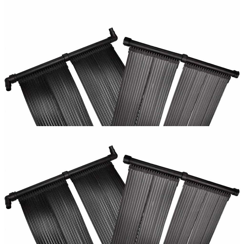 vidaXL Solar Pool Heater Panel 4 pcs 80x620 cm 1