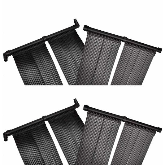 vidaXL Solar Pool Heater Panel 4 pcs 80x620 cm 1