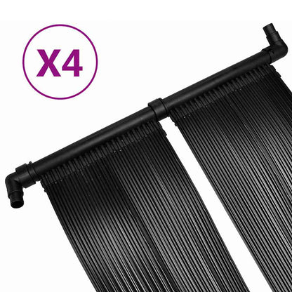 vidaXL Solar Pool Heater Panel 4 pcs 80x620 cm 2