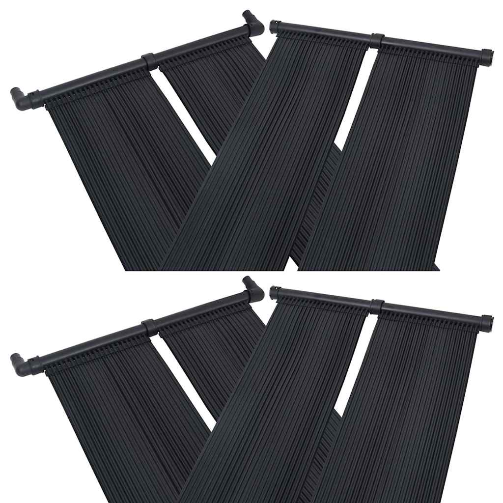 vidaXL Solar Pool Heater Panel 4 pcs 80x310 cm 1