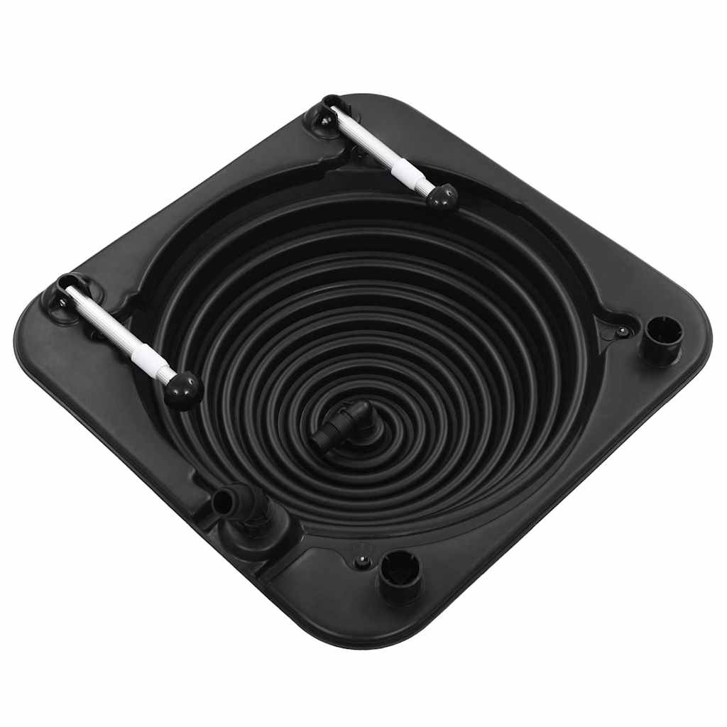 vidaXL Pool Solar Heater | Set of 5 | Black | HDPE, Aluminium | Standard 2