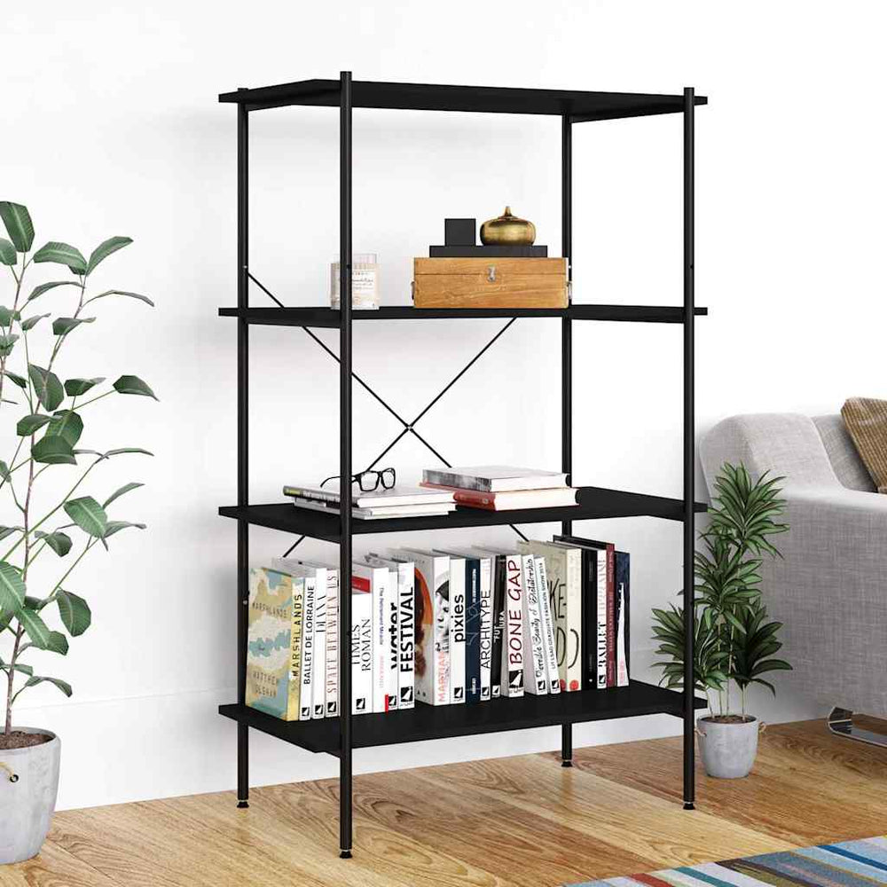 vidaXL 3-Tier Shelving Unit 80x40x92 cm