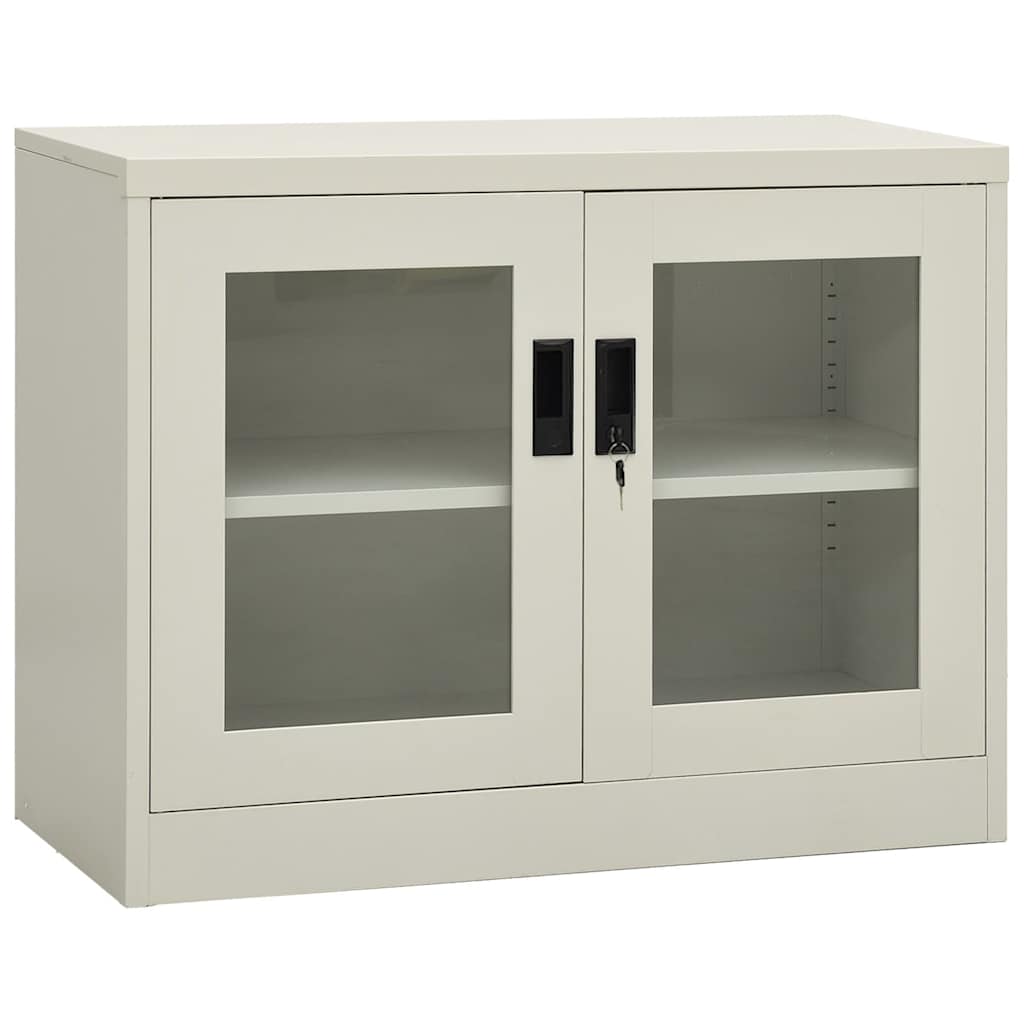 Office Cabinet Steel Light grey
