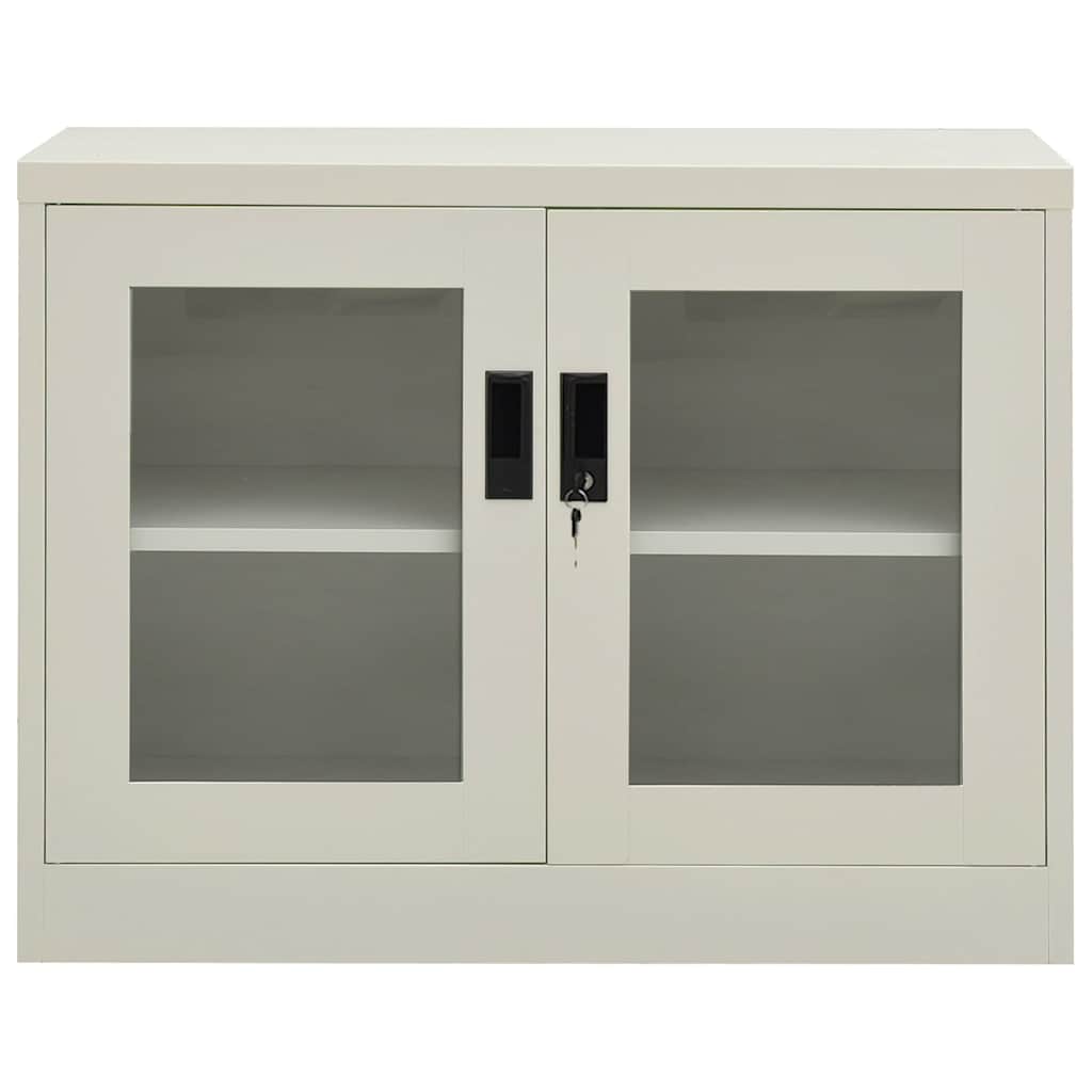 Office Cabinet Steel Light grey