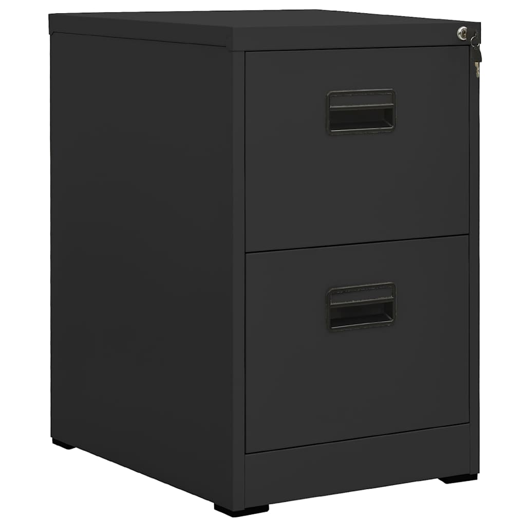 Filing Cabinet Steel Anthracite 46 x 62 x 72.5 cm