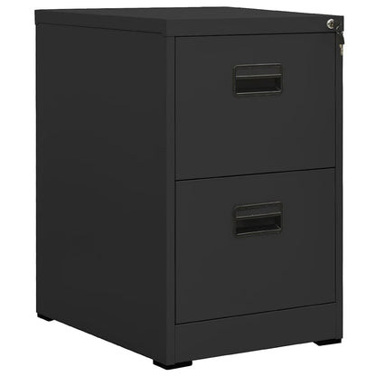 Filing Cabinet Steel Anthracite 46 x 62 x 72.5 cm
