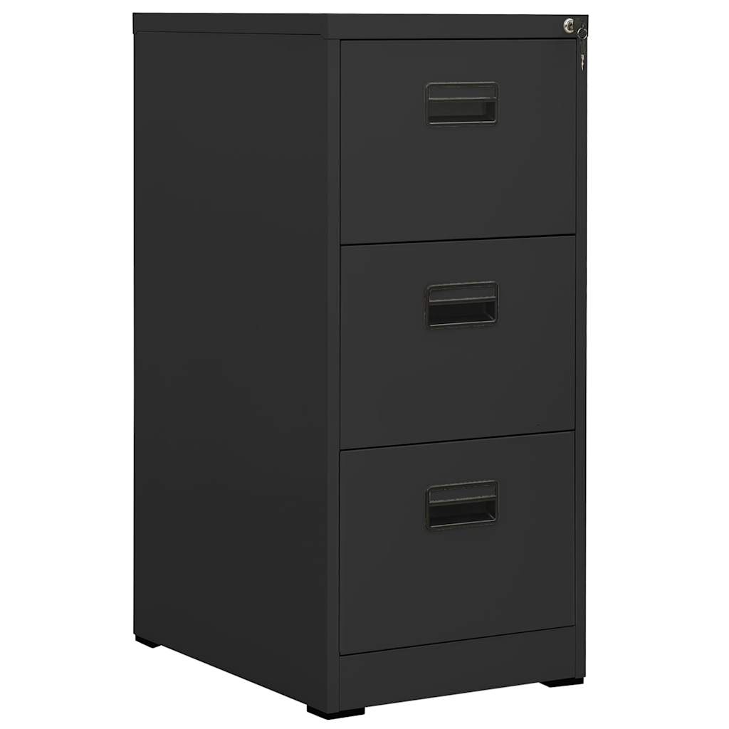 Filing Cabinet Steel Anthracite 46 x 62 x 102.5 cm