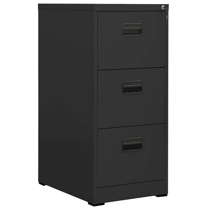 Filing Cabinet Steel Anthracite 46 x 62 x 102.5 cm