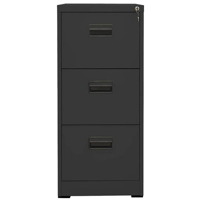Filing Cabinet Steel Anthracite 46 x 62 x 102.5 cm