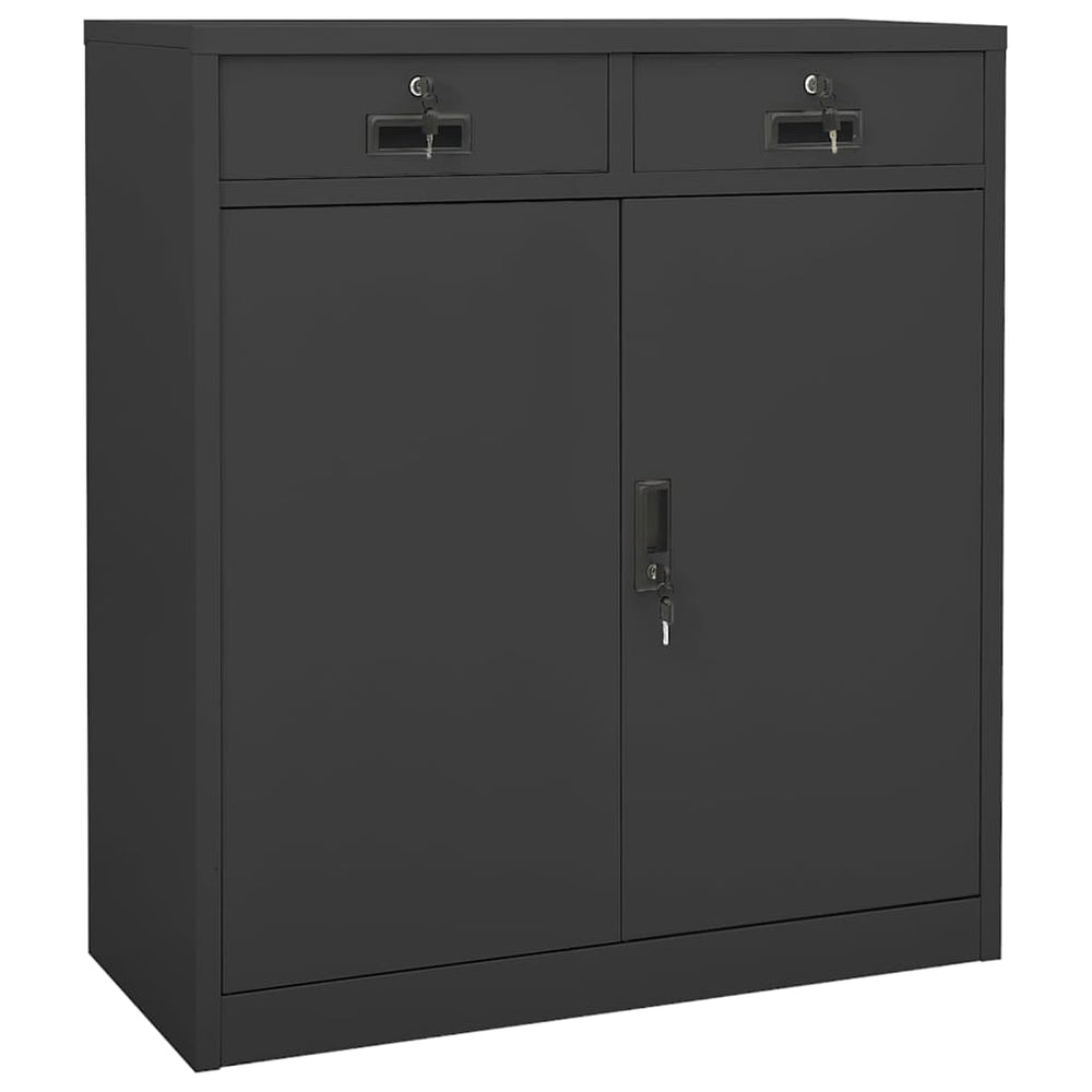 vidaXL Office Cabinet 90x40x102 cm Steel