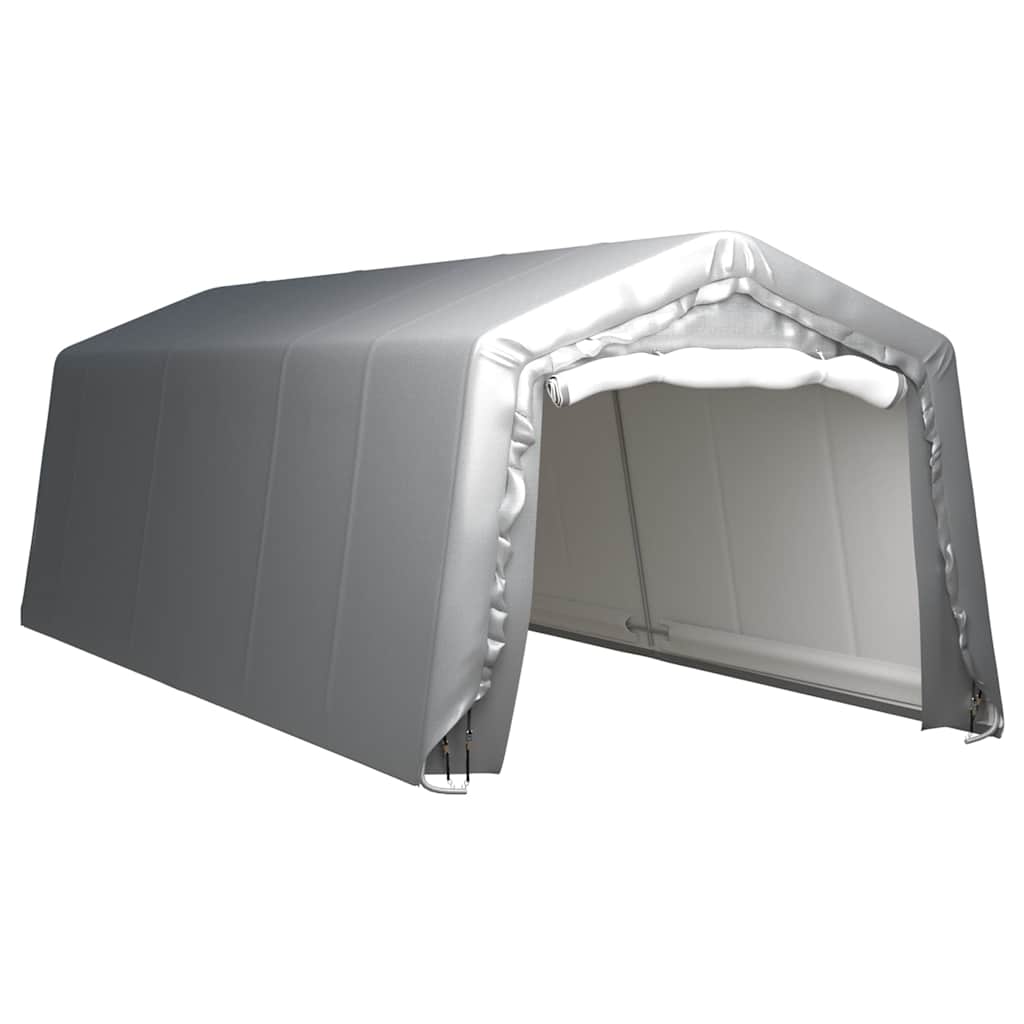 vidaXL Storage Tent 300x750 cm Steel Grey 1