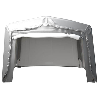 vidaXL Storage Tent 370x370 cm Steel Grey 2