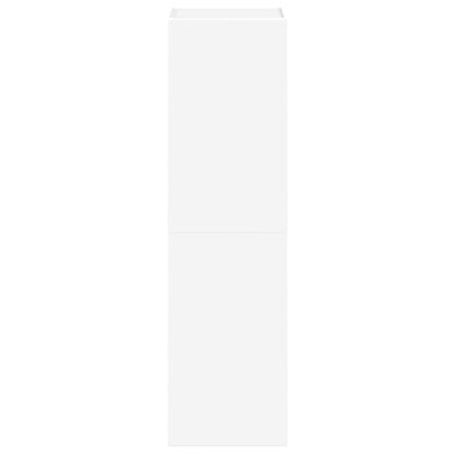 3 Piece TV Cabinet Set Engineered Wood Width 100 cm White
