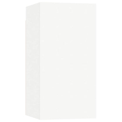 4 Piece TV Cabinet Set Engineered Wood Width 60 cm White
