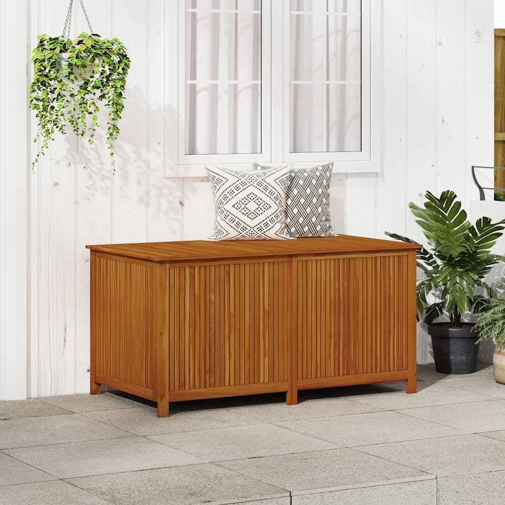 Garden Storage Box Solid Acacia Wood 150 cm