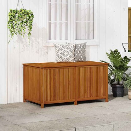 Garden Storage Box Solid Acacia Wood 150 cm