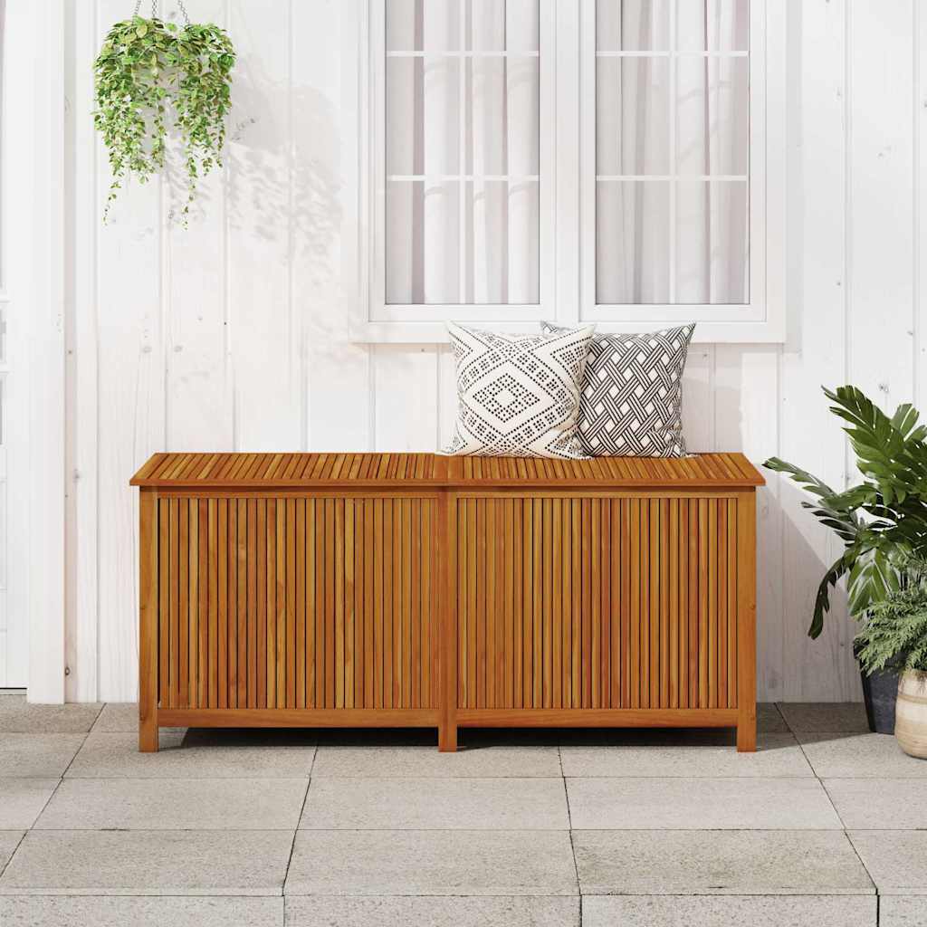 316502 vidaXL Garden Storage Box 175x80x75 cm Solid Acacia Wood 3