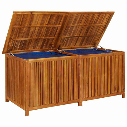 Garden Storage Box Solid Acacia Wood 175 cm