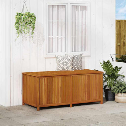 Garden Storage Box Solid Acacia Wood 175 cm