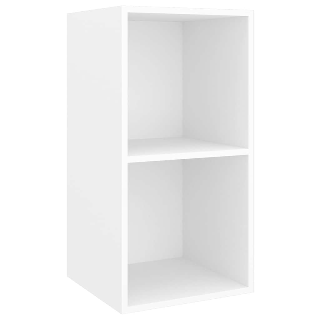 5 Piece TV Cabinet Set Engineered Wood White