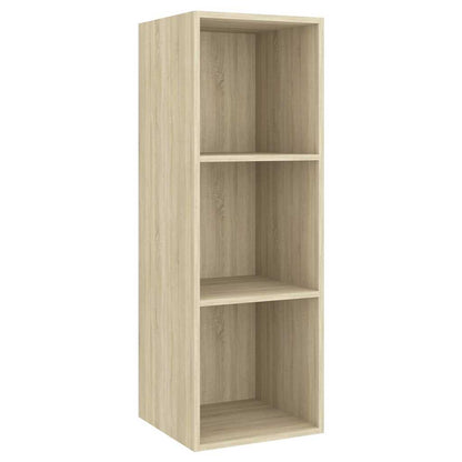 2 Piece TV Cabinet Set Engineered Wood Sonoma oak