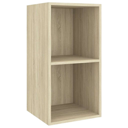 4 Piece TV Cabinet Set Engineered Wood Sonoma oak