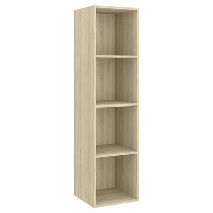 4 Piece TV Cabinet Set Engineered Wood Sonoma oak
