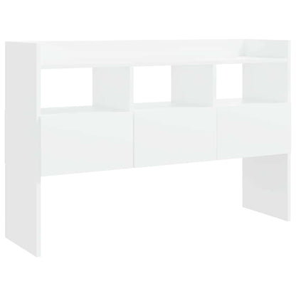 Sideboard 105x30x70 cm Engineered Wood White