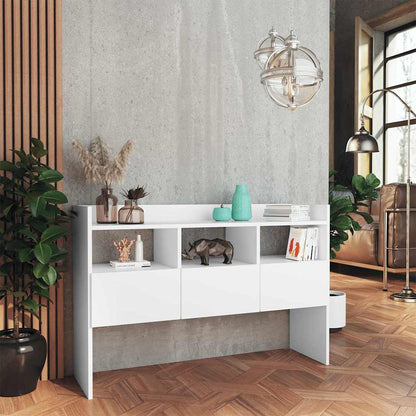 Sideboard 105x30x70 cm Engineered Wood White