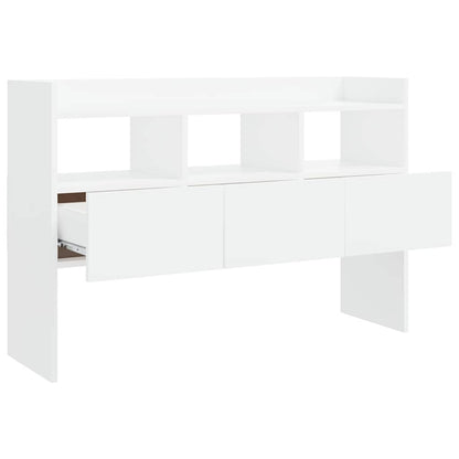 Sideboard 105x30x70 cm Engineered Wood White