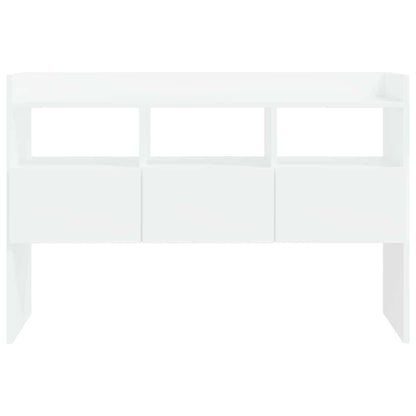 Sideboard 105x30x70 cm Engineered Wood White